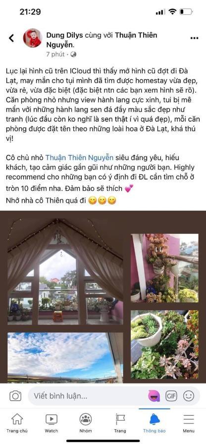 Selena Dalat Homestay Eksteriør billede