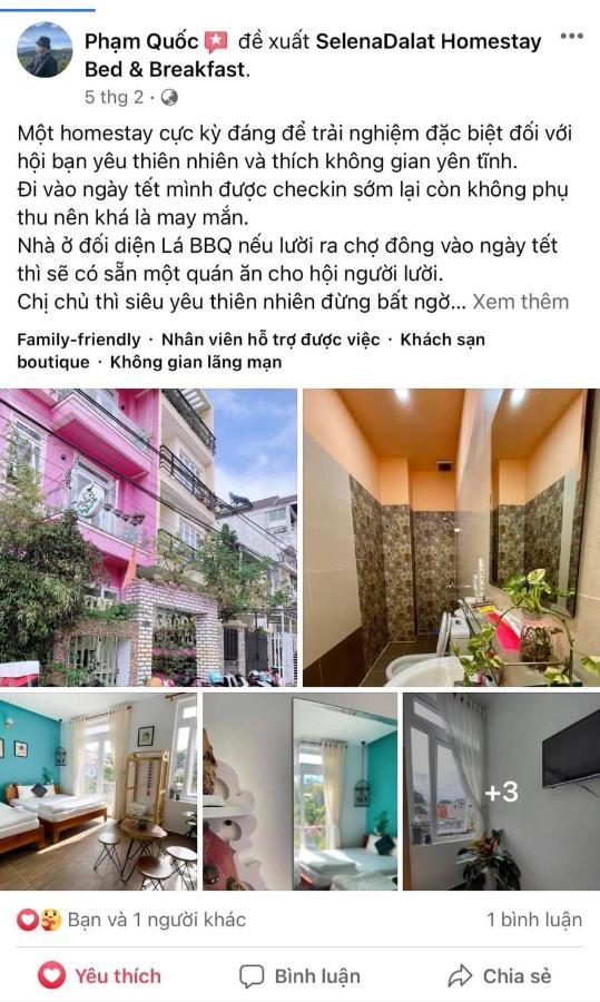 Selena Dalat Homestay Eksteriør billede